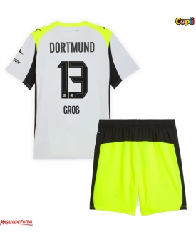 Borussia Dortmund Pascal Gross #13 Echipament de Fotbal Replică 2025-26 Copii Deplasare (+ Șorturi)